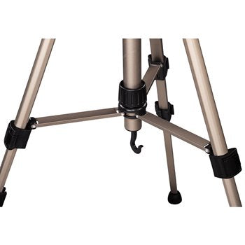Hama Star 62 Tripod, Silver (64 - 160cm), 3 D Head with Quick Release, Carrying Bag