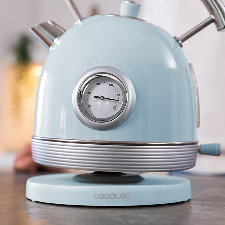Cecotec Thermosense 420 Vintage Light Blue Kettle